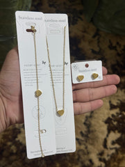 HEART STAINLESS STEEL SET