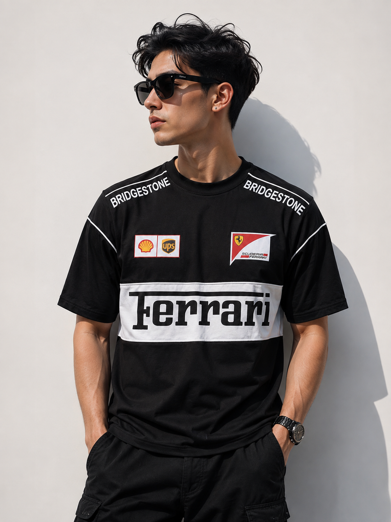 Ferrari  Printed panel  Dropshoulder