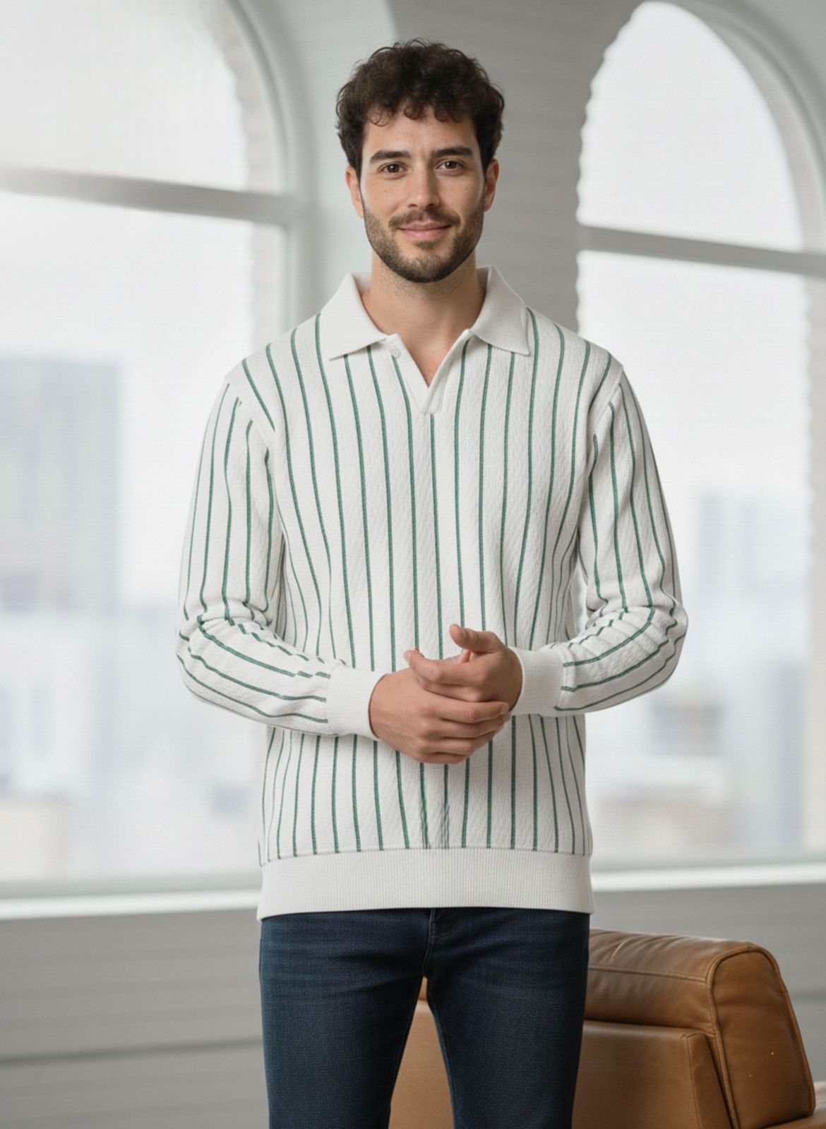 Lining Printed  Full sleeve Tshirt