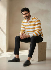 Lining Printed  Full sleeve Tshirt