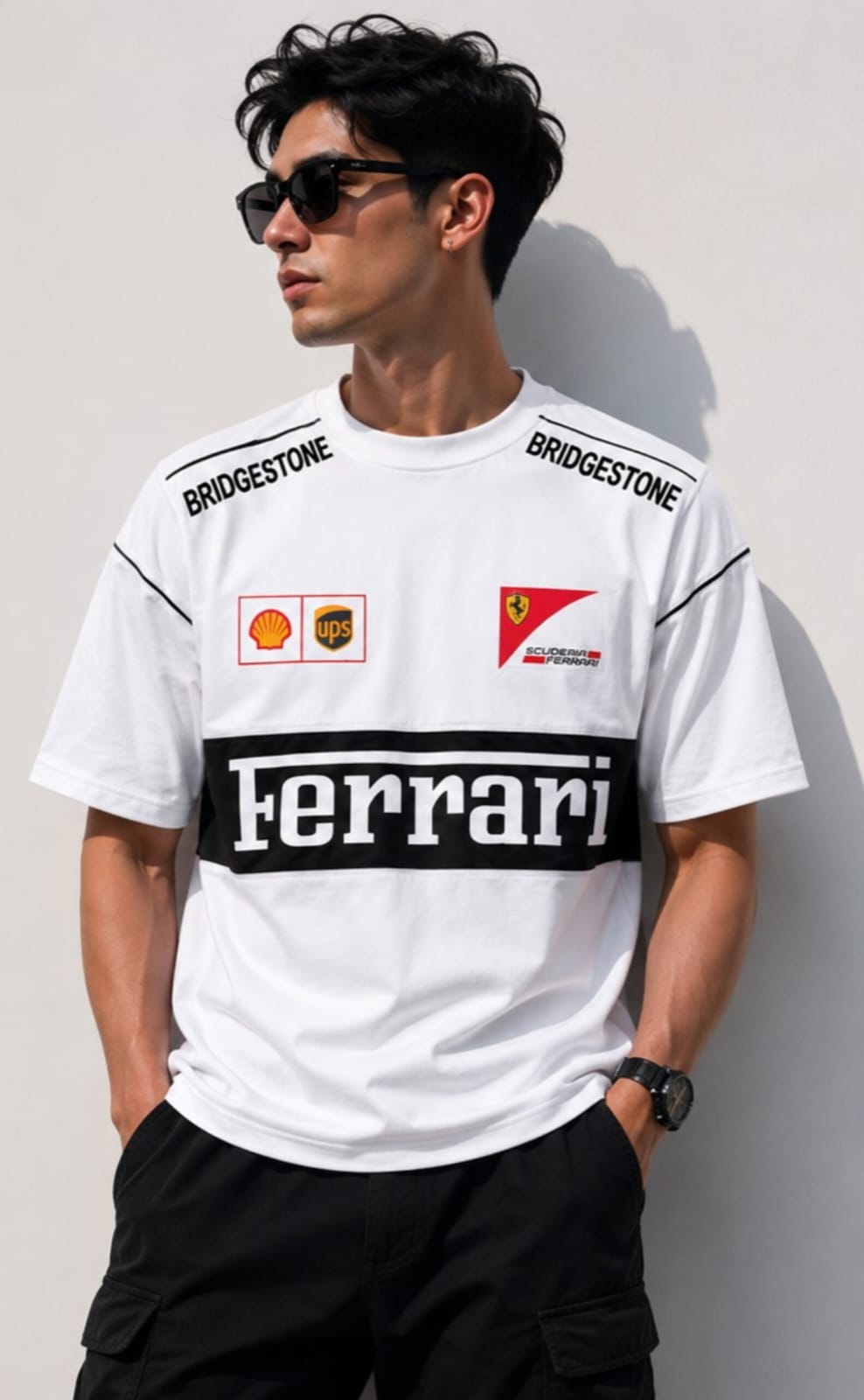 Ferrari  Printed panel  Dropshoulder