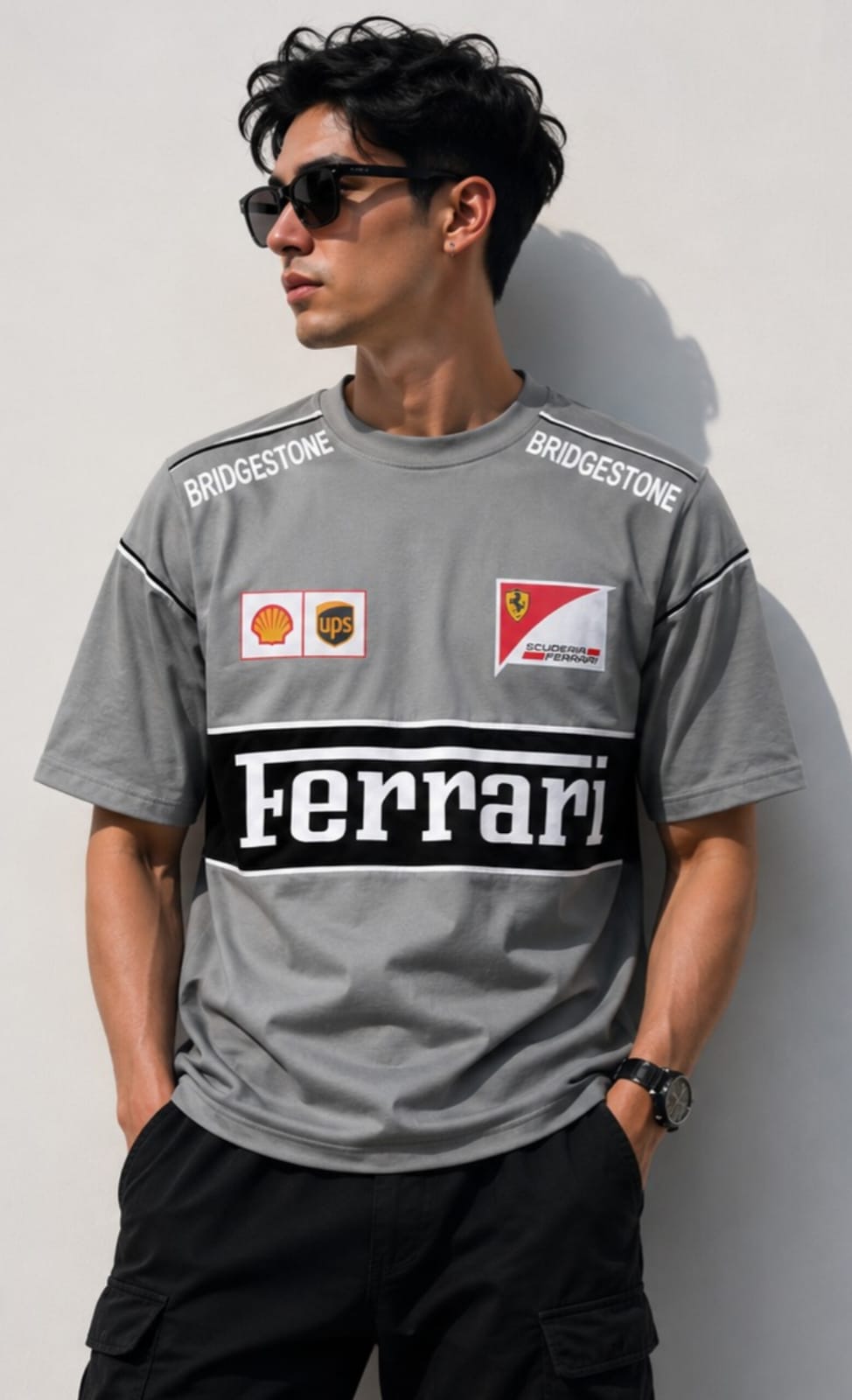 Ferrari  Printed panel  Dropshoulder